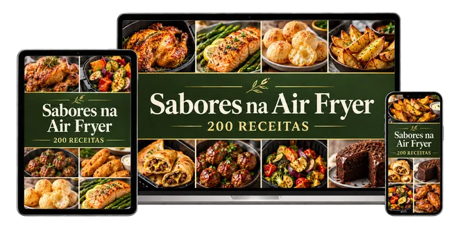 Sabores na Air Fryer - 200 Receitas