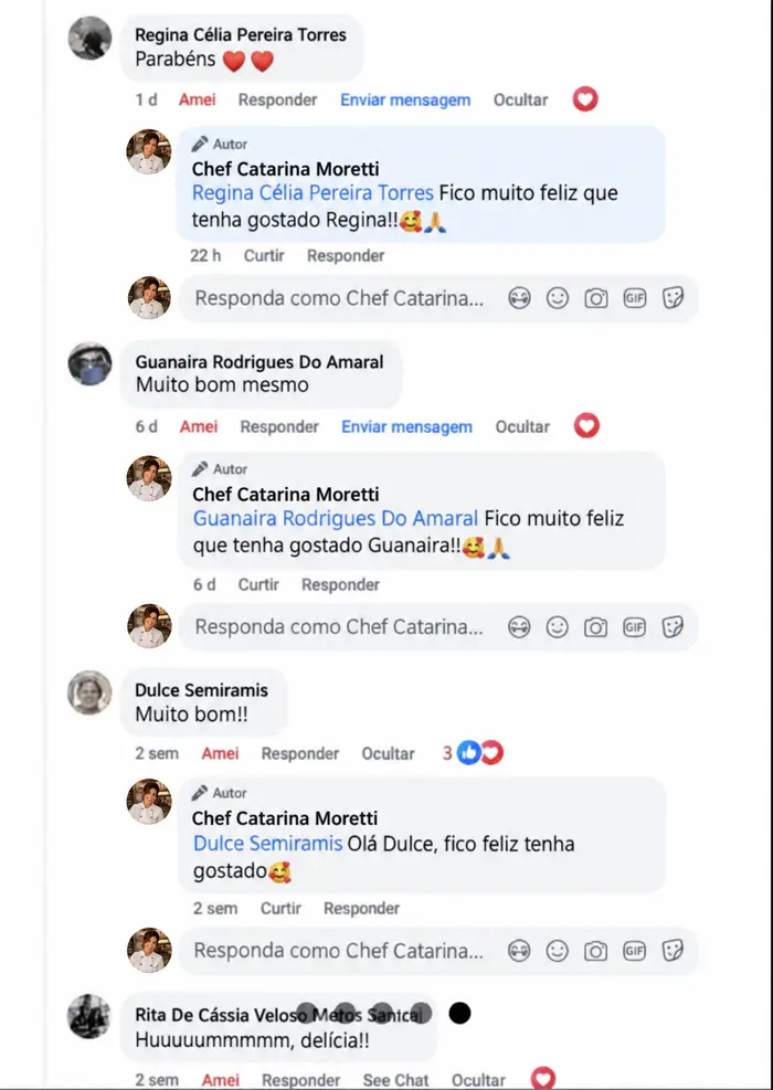 Depoimento de aluna sobre o Sabores na Air Fryer 4