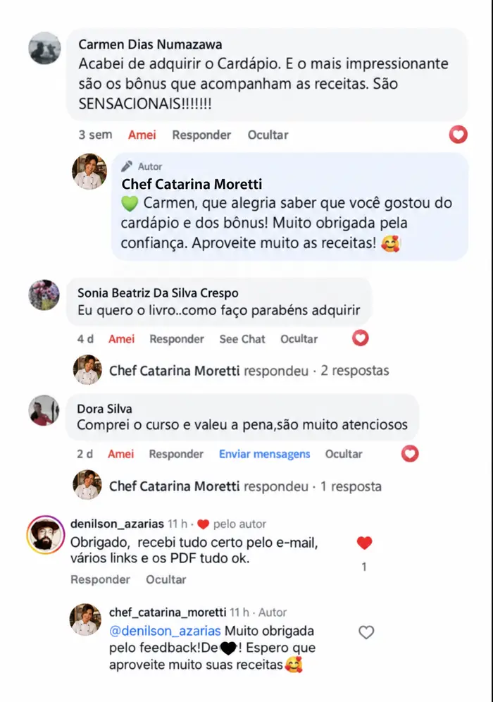 Depoimento de aluna sobre o Sabores na Air Fryer 5